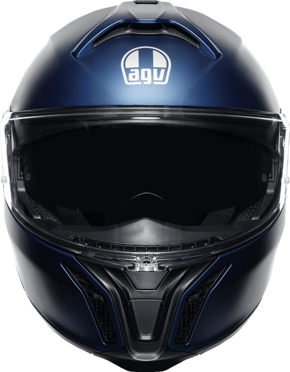 AGV-Tourmodular-Solid-Motorcycle-Helmet-Matte-Blue-front