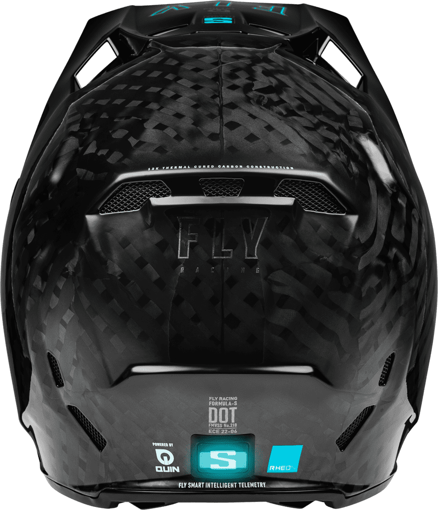 Fly-Racing-Formula-S-Carbon-Solid-Off-Road-Motorcycle-Helmet-Carbon-Black-back-view