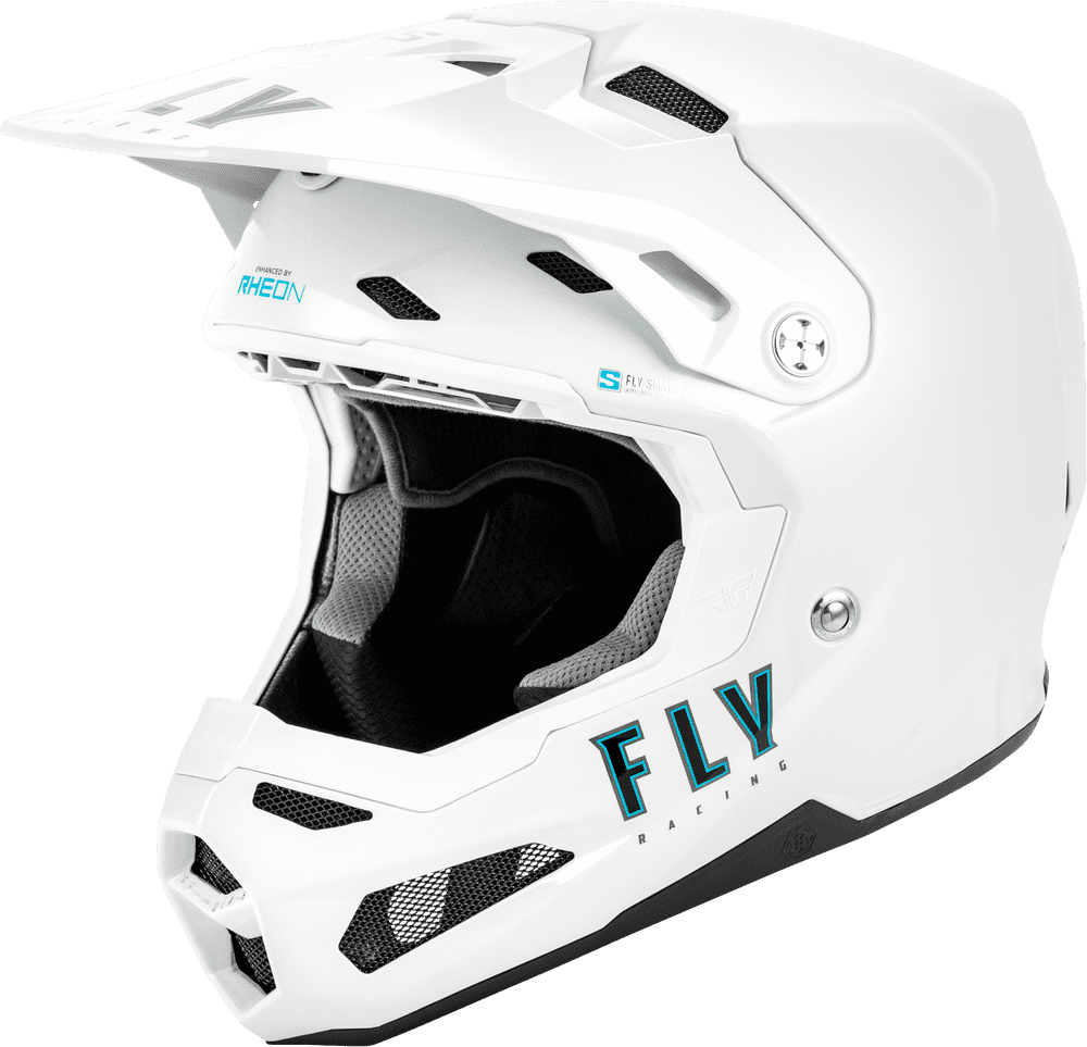 Fly-Racing-Formula-S-Carbon-Solid-Off-Road-Motorcycle-Helmet-White-main