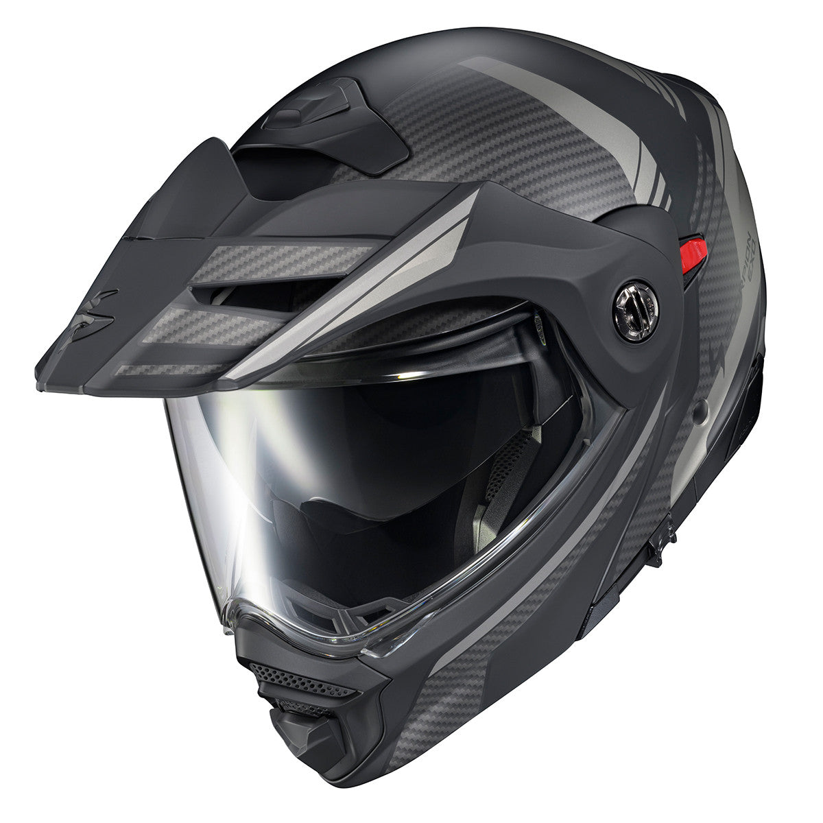 Scorpion-EXO-AT960-Monk-Modular-Motorcycle-Helmet-Phantom-Front-Side