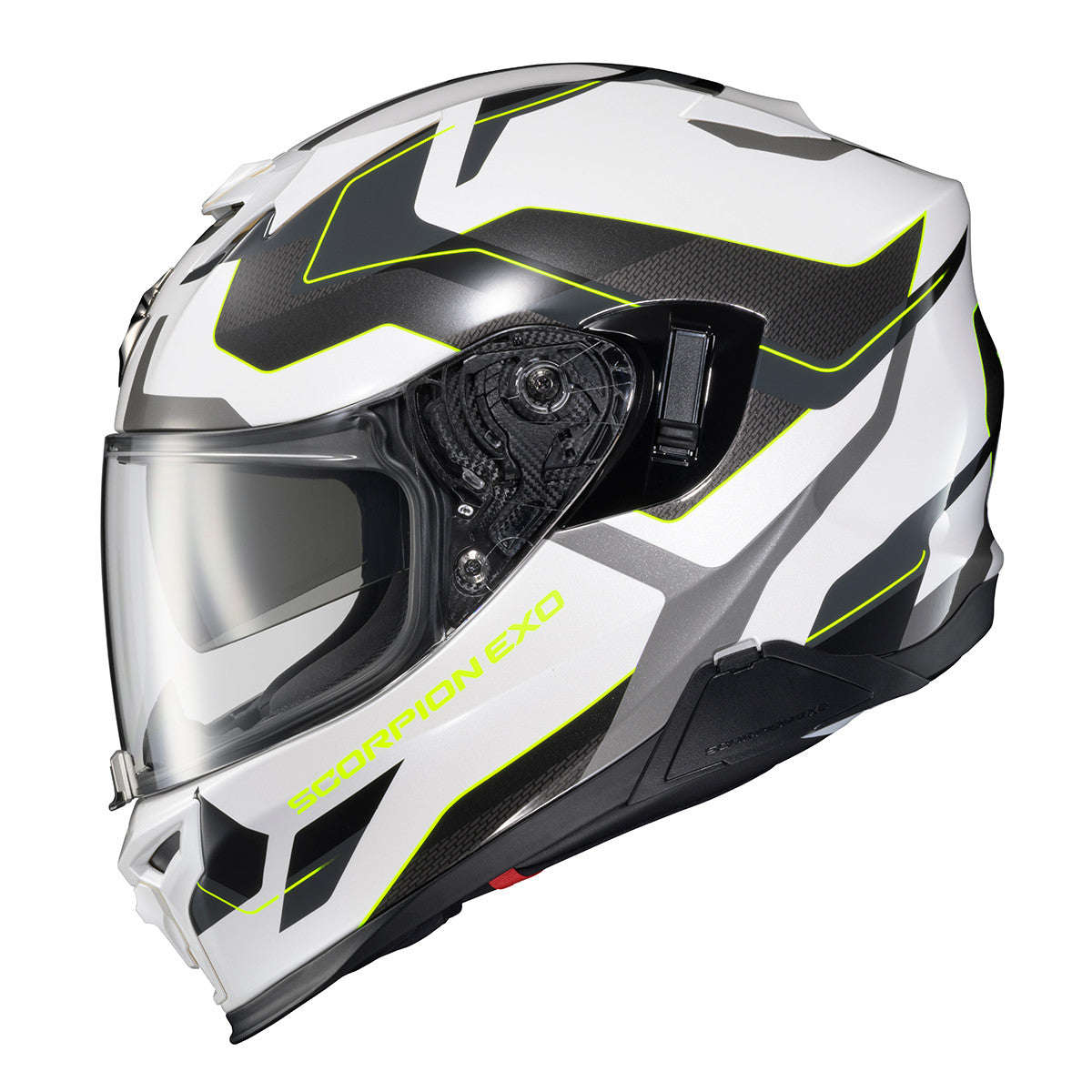 Scorpion-EXO-T520-Zuse-Full-Face-Motorcycle-Helmet-White-HiViz-Main