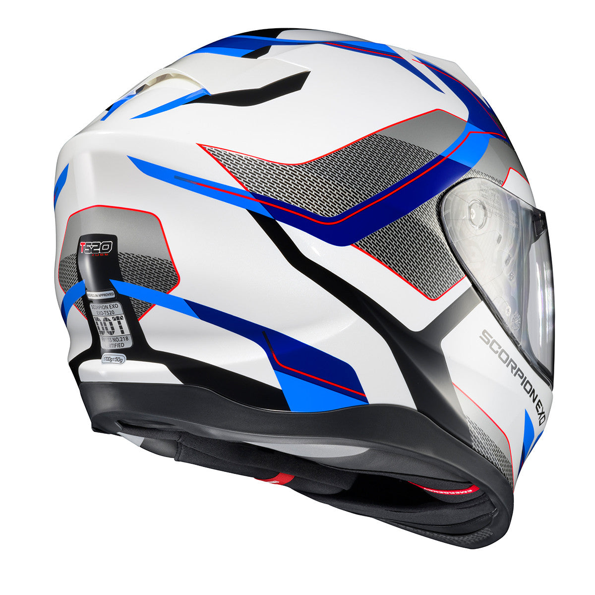 Scorpion-EXO-T520-Zuse-Full-Face-Motorcycle-Helmet-White-Blue-Rear-Side