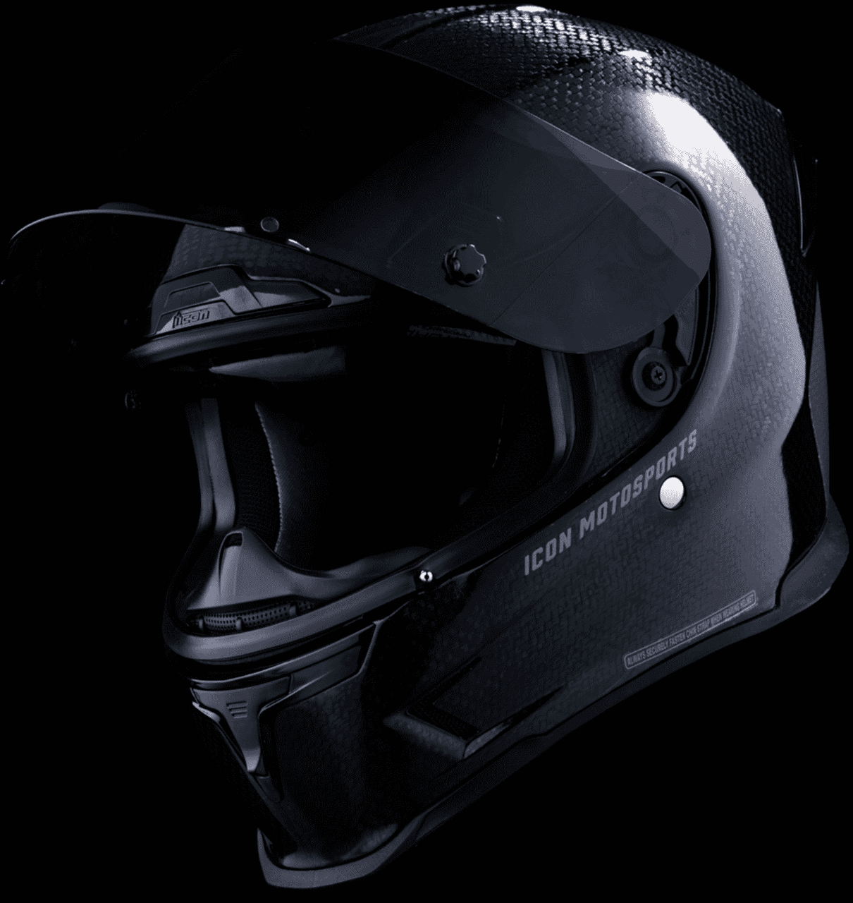 icon-airframe-pro-carbon-4tress-full-face-motorcycle-helmet-black-visor-open