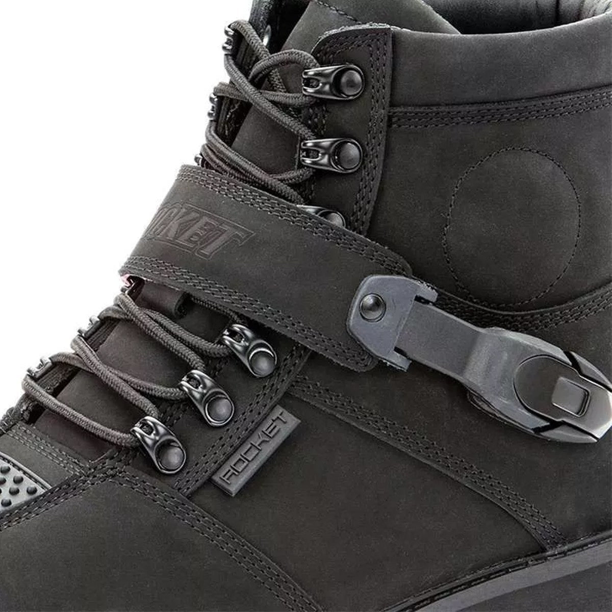 Joe Rocket Big Bang 2.0 Military Mens Motorcycle Riding Boots-Detail