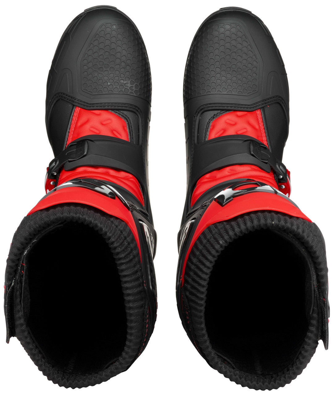 Sidi-X-Power-SC-Motorcycle-Offroad-Boots-black-red-top-view