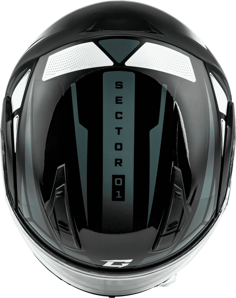 gmax-md-04-sector-modular-motorcycle-helmet-black-silver-top-view