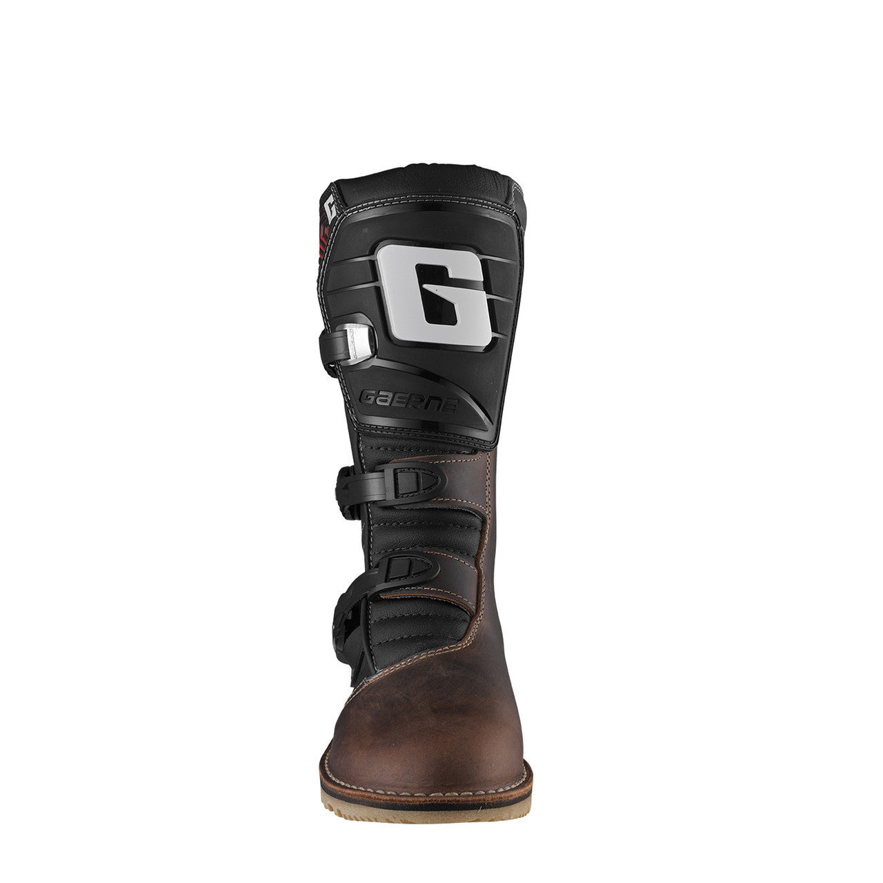 gaerne-balance-oiled-brown-off-road-motorcycle-boots-front-view