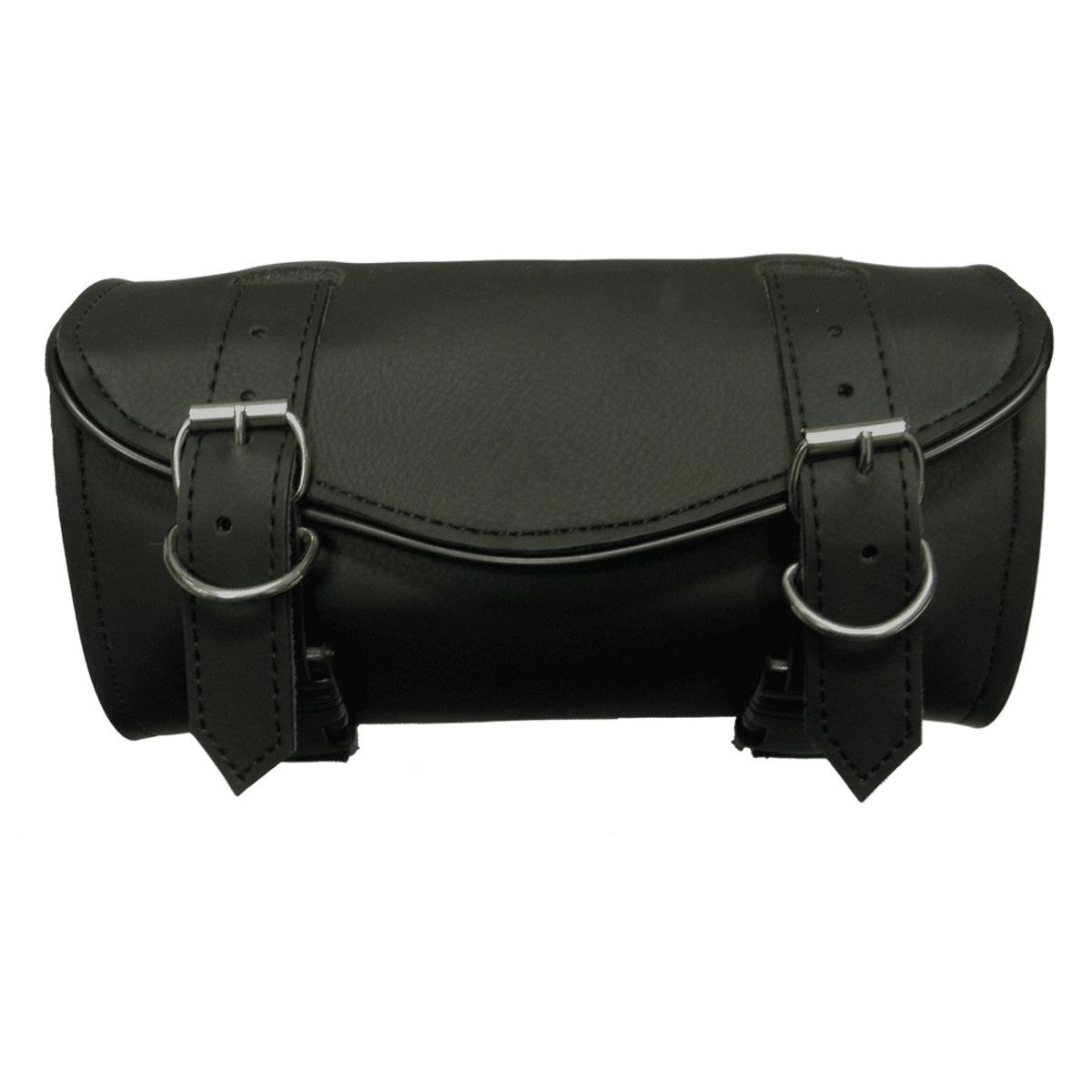 Vance VS104H Black Two Strap Motorcycle Toolbag Handlebar Bag