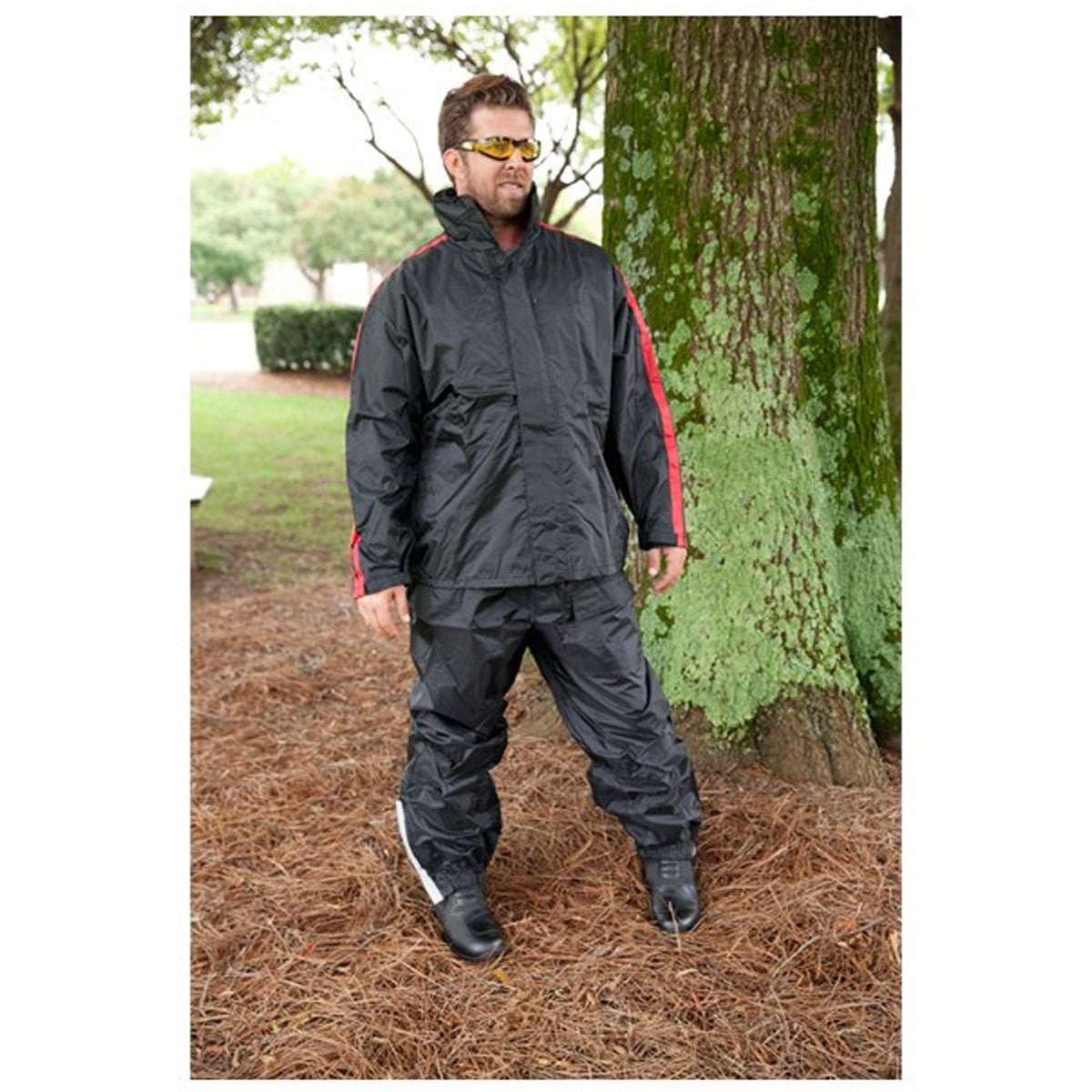 Mens and Womens RS5005 Two Piece Motorcycle Rain Gear