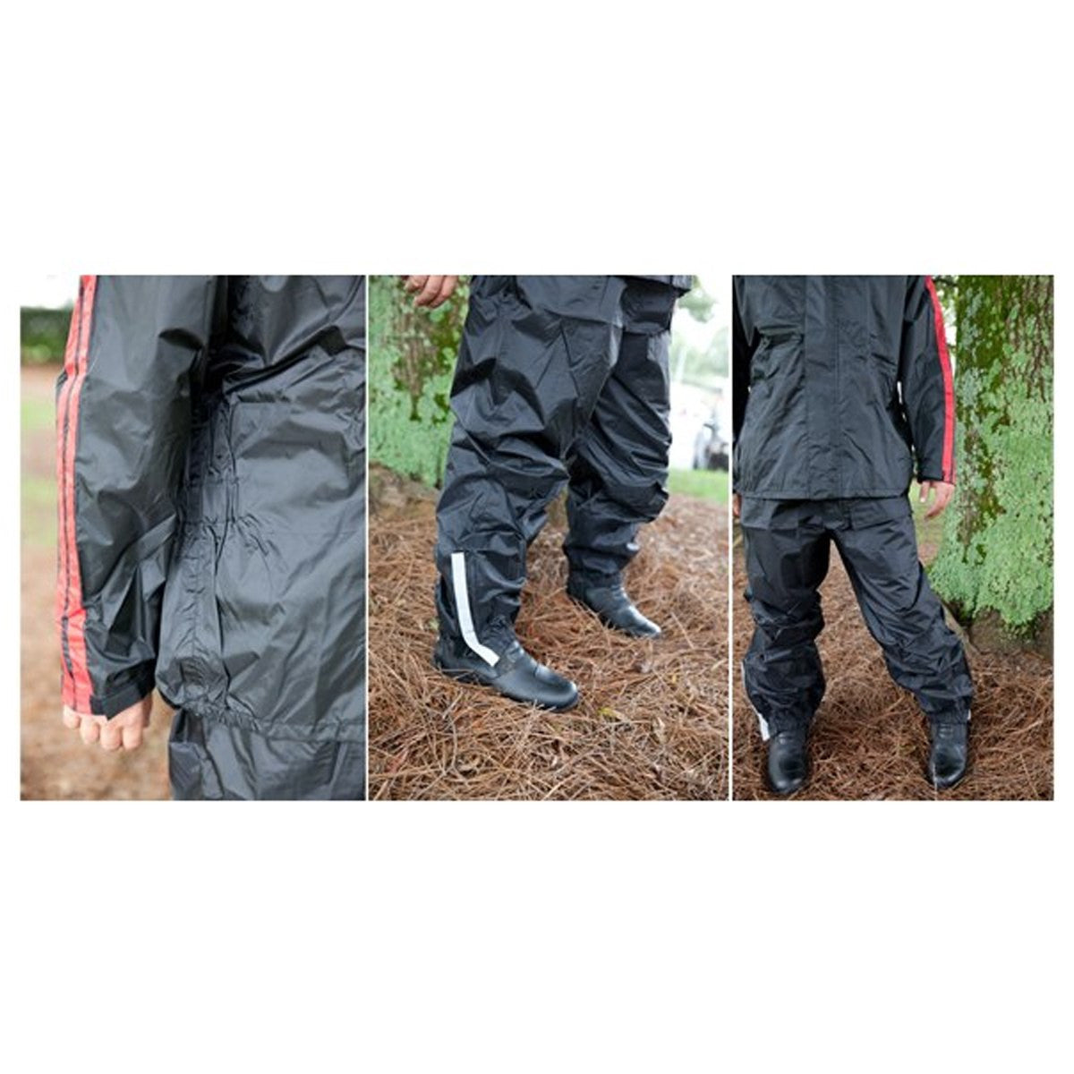 Mens and Womens RS5005 Two Piece Motorcycle Rain Gear