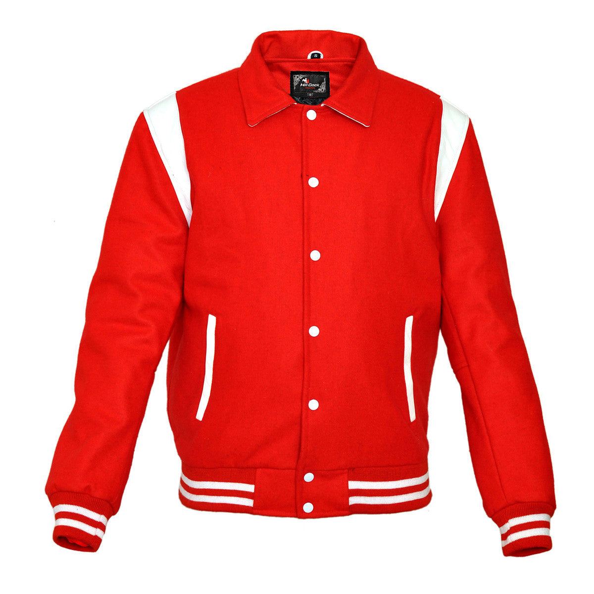 Premium Varsity Jacket Wool & Real Leather Sleeves