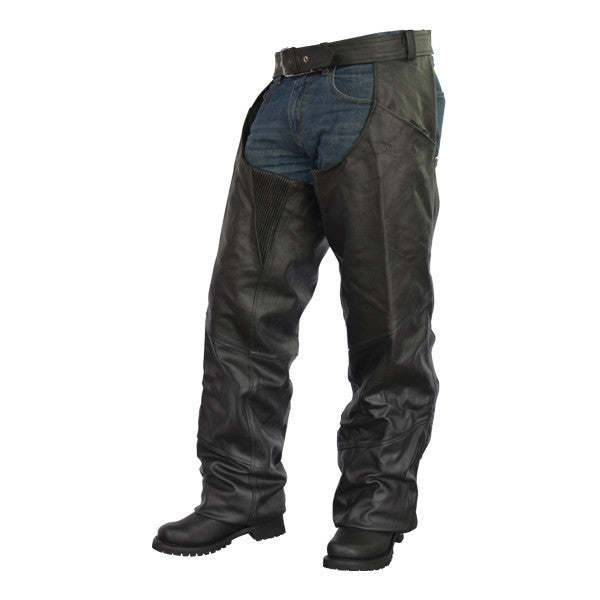 Tall Biker Leather Chaps