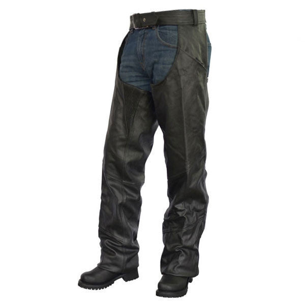 Tall Biker Leather Chaps