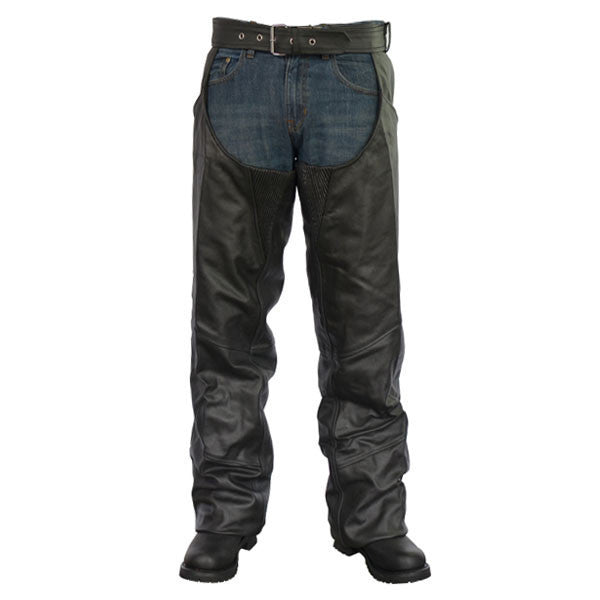 Tall Biker Leather Chaps