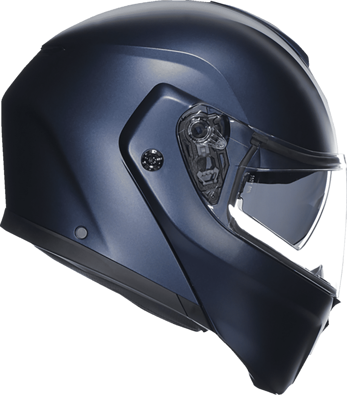 AGV-Solid-Street-Modular-Motorcycle-Helmet-Matte-Blue-side-view