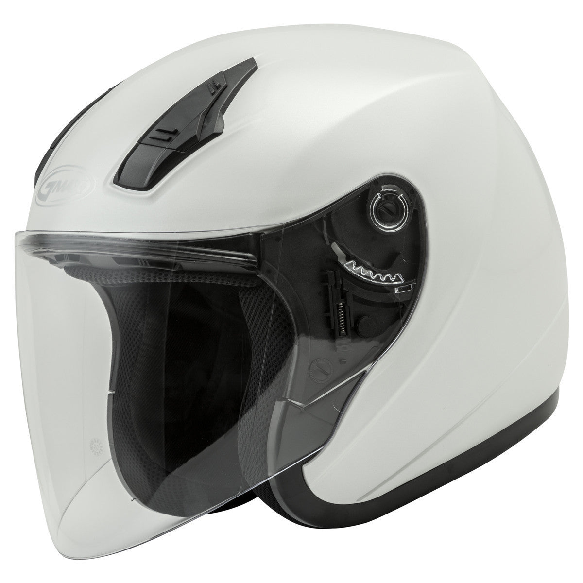 GMax OF17 Open Face Helmet - Pearl White