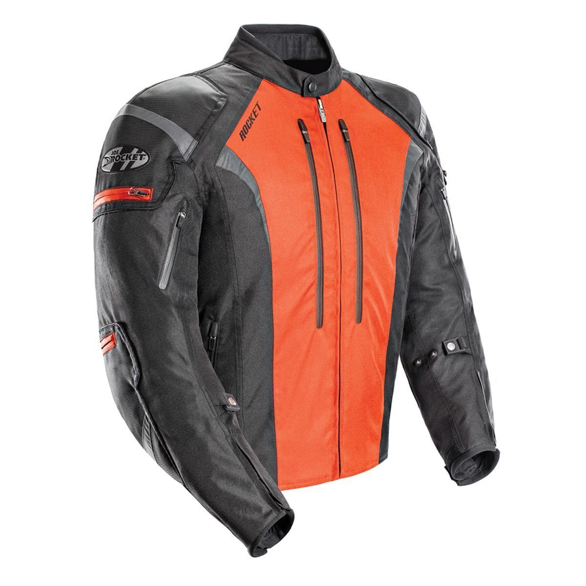 Joe Rocket Atomic 5.0 Waterproof Mens Textile Motorcycle Jacket - Orange