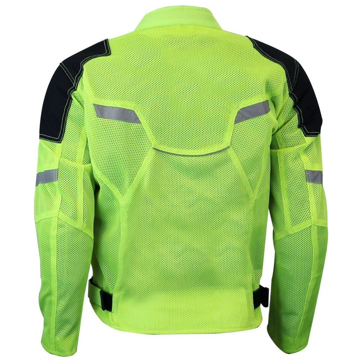 Advanced Vance VL1622HG Mens All Weather Season CE Armor Mesh Motorcycle Jacket