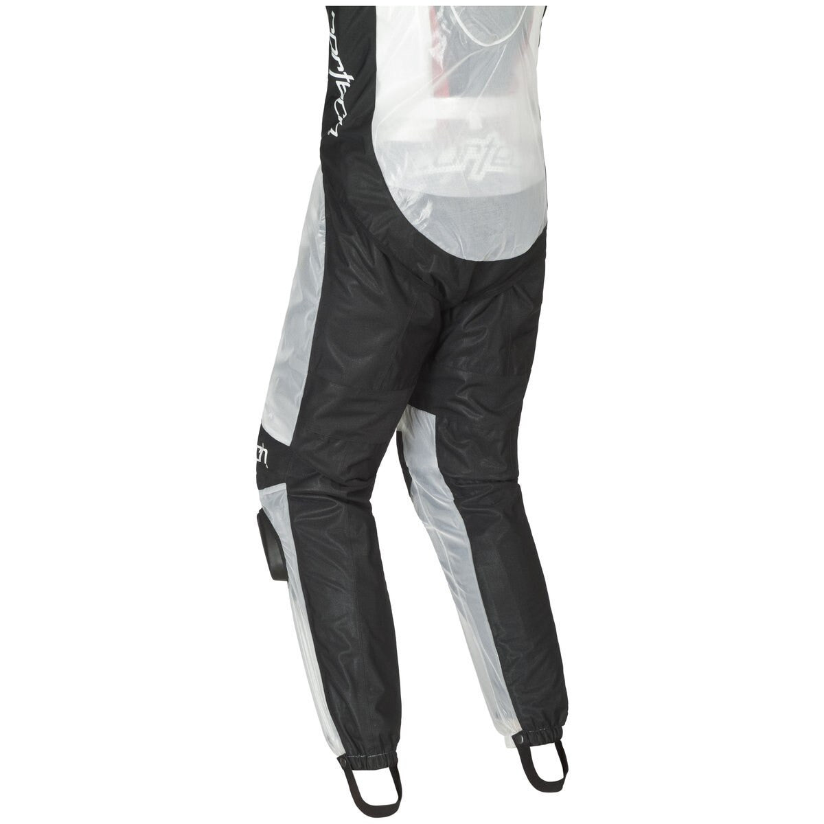 Cortech Road Race Mens Motorcycle Rainsuit Pants - Back View