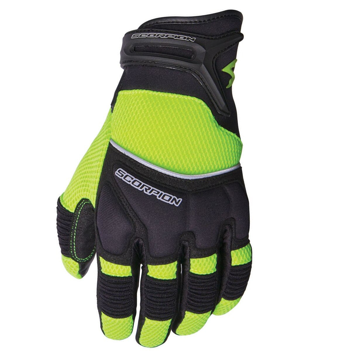 Scorpion Coolhand II Motorcycle Gloves - Neon