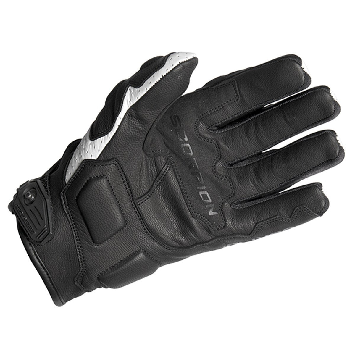 Scorpion Klaw II Motorcycle Gloves - White Detail View