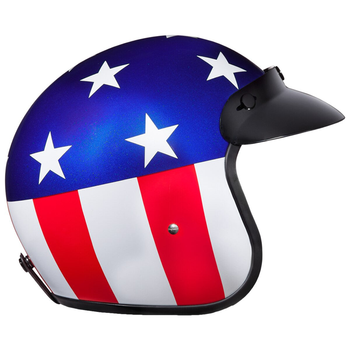 Daytona Cruiser Captain America Helmet - Right