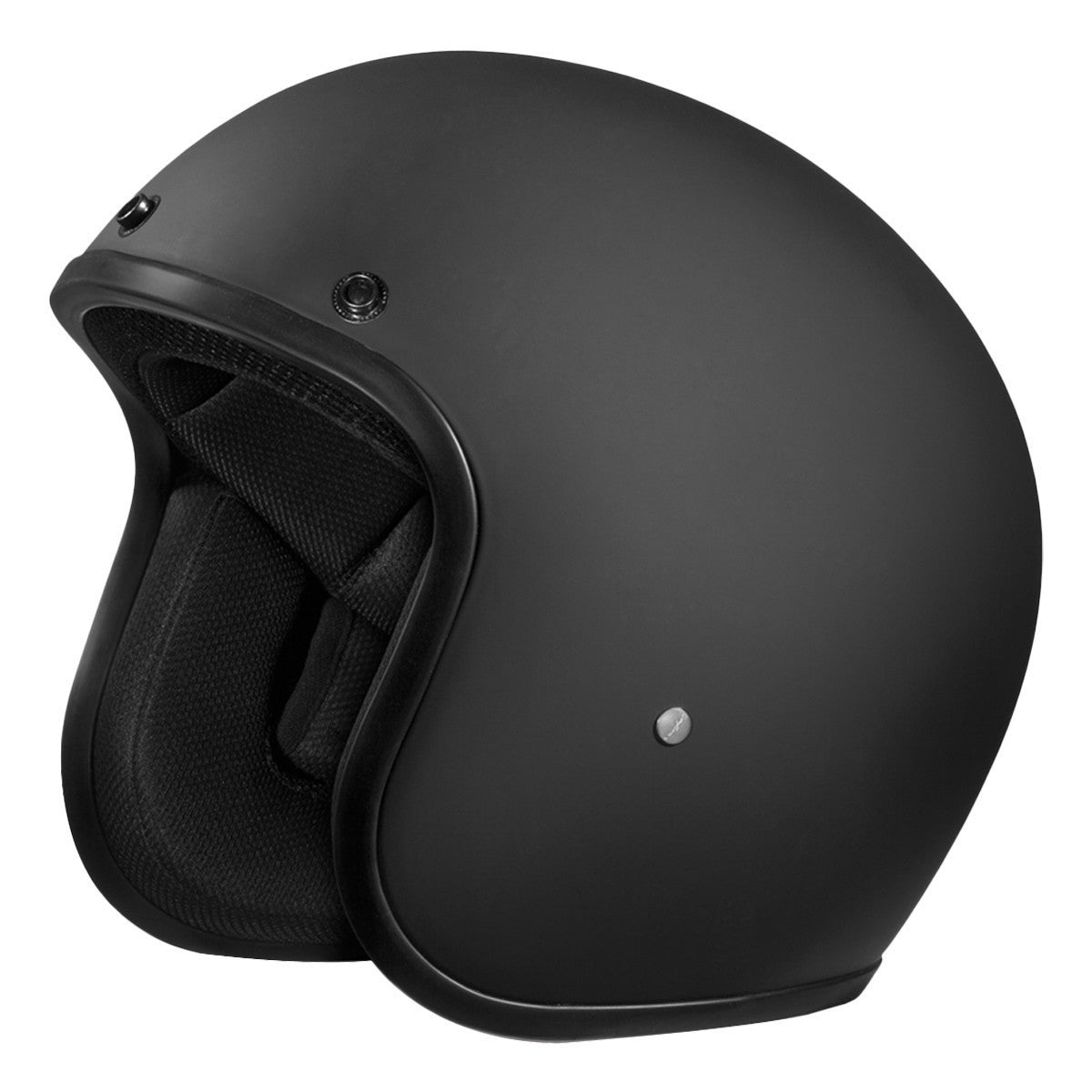 Daytona Cruiser Open Face Helmet - Flat Black