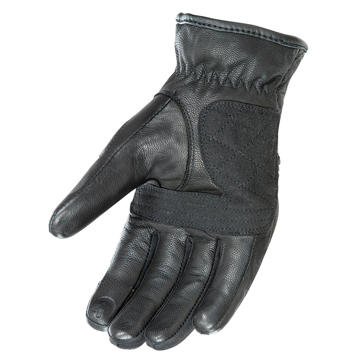 Joe Rocket Diamondback Womens Leather Motorcycle Gloves - Palm View