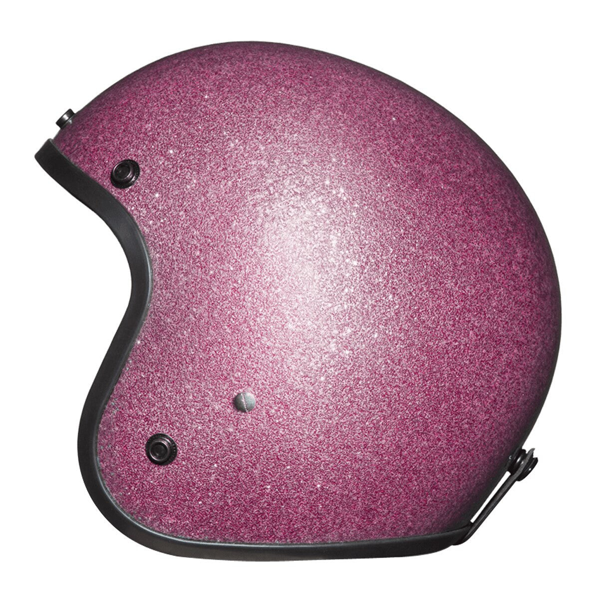 Daytona Women's Cruiser Metal Flake Helmet - Side View