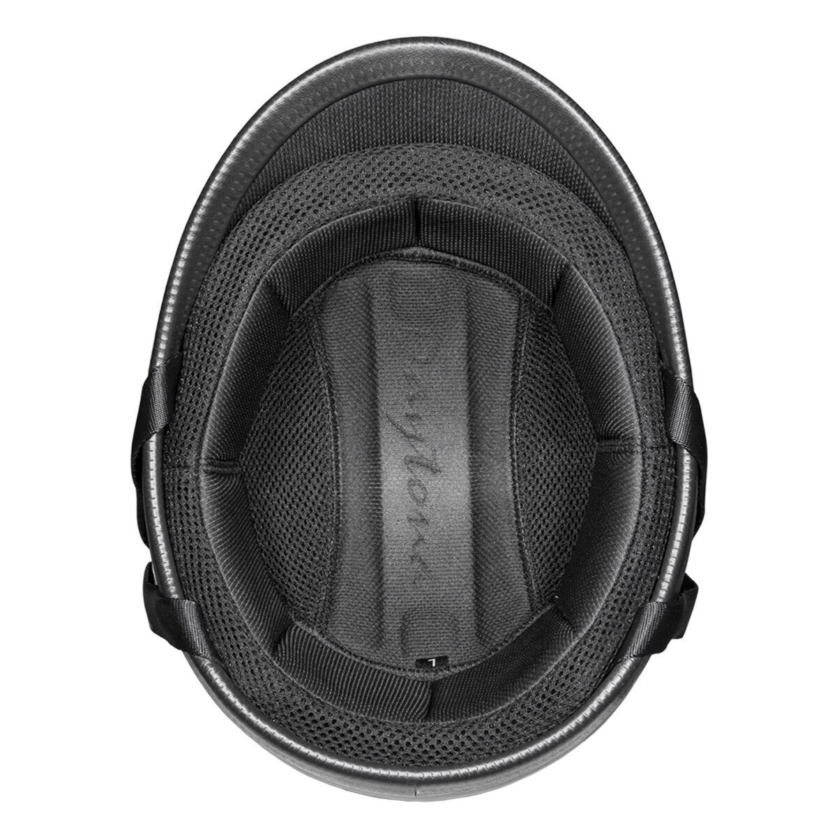 Daytona Polo Half Helmet - Flat Black Inner view