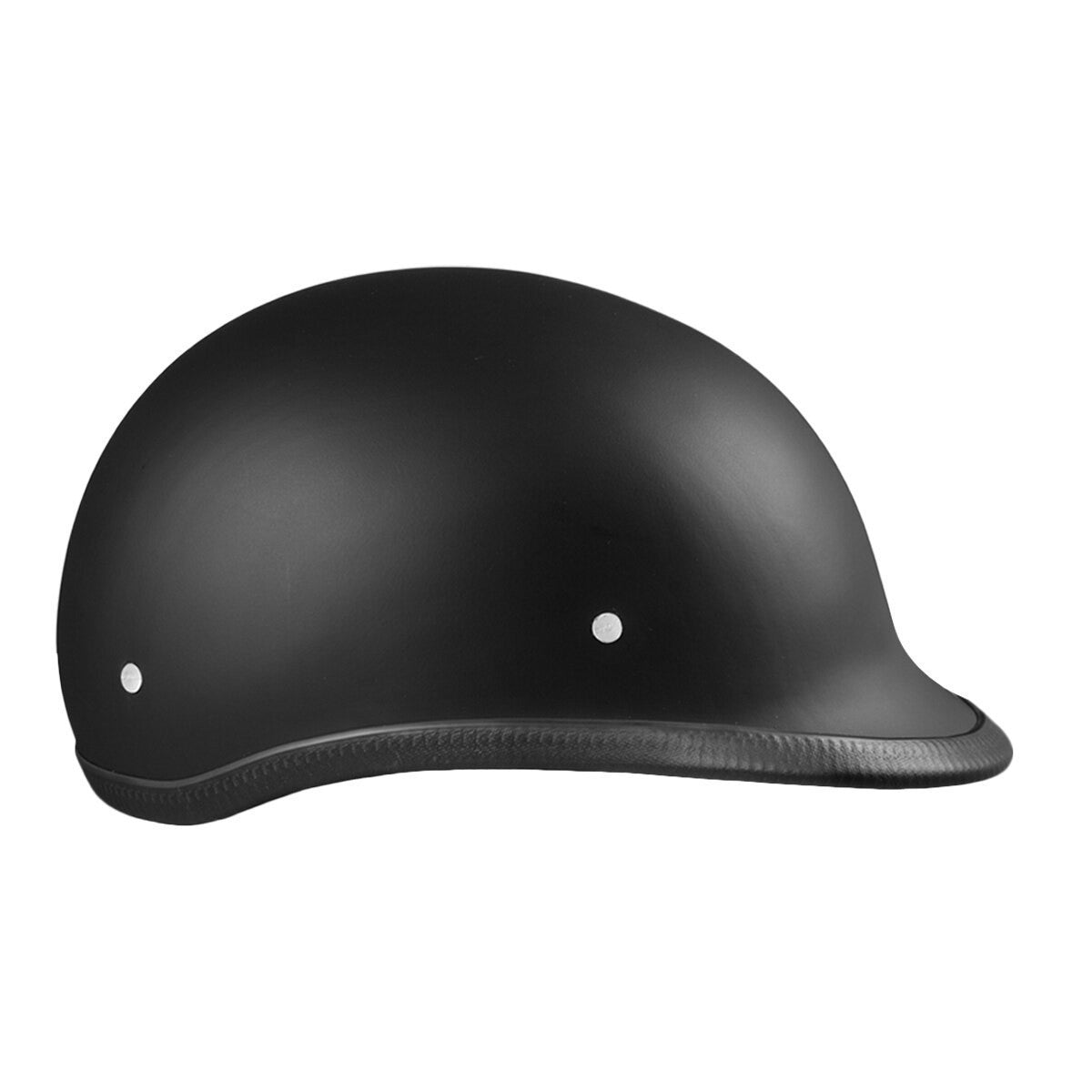 Daytona Polo Half Helmet - Flat Black Right View