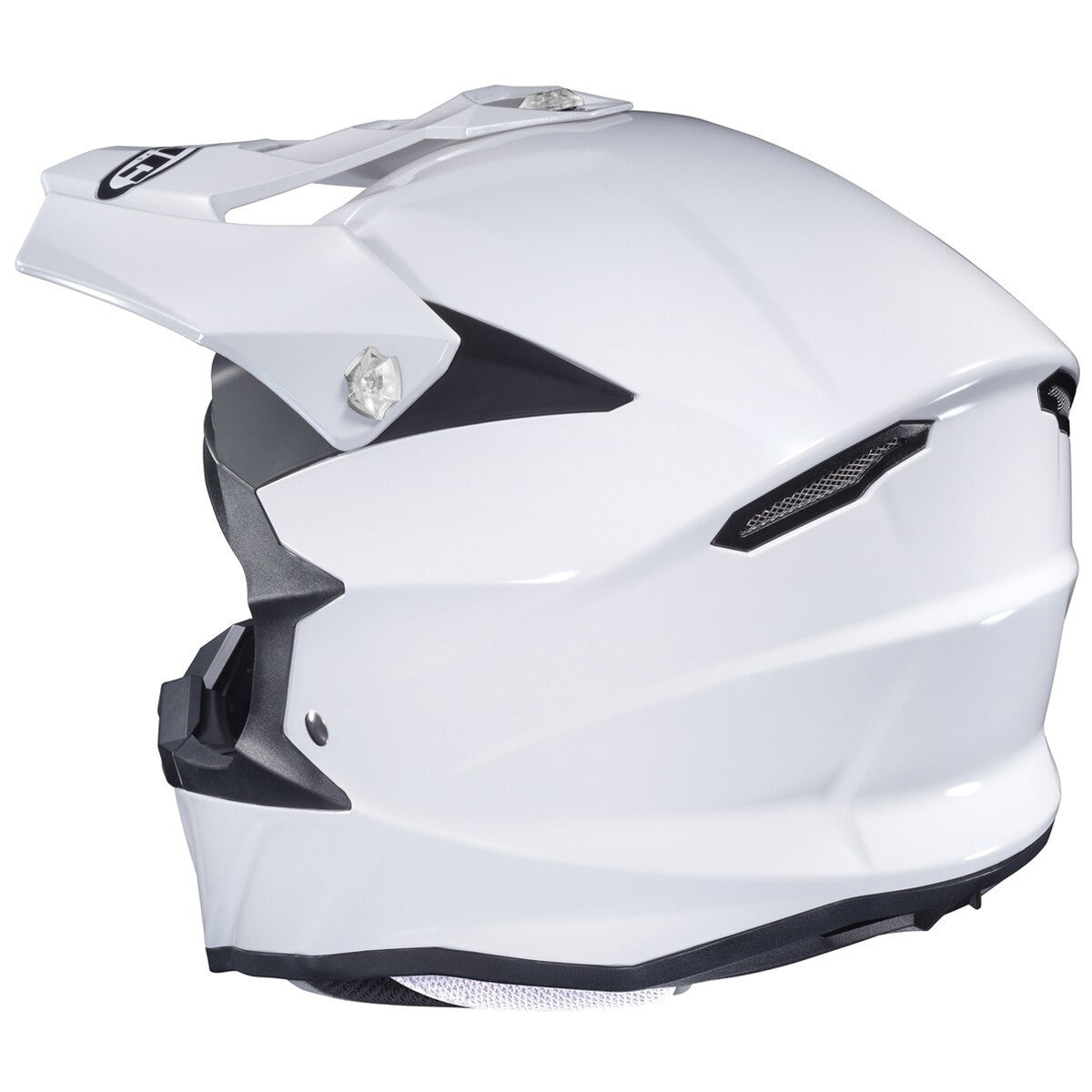 HJC i-50 Helmet - White Back View