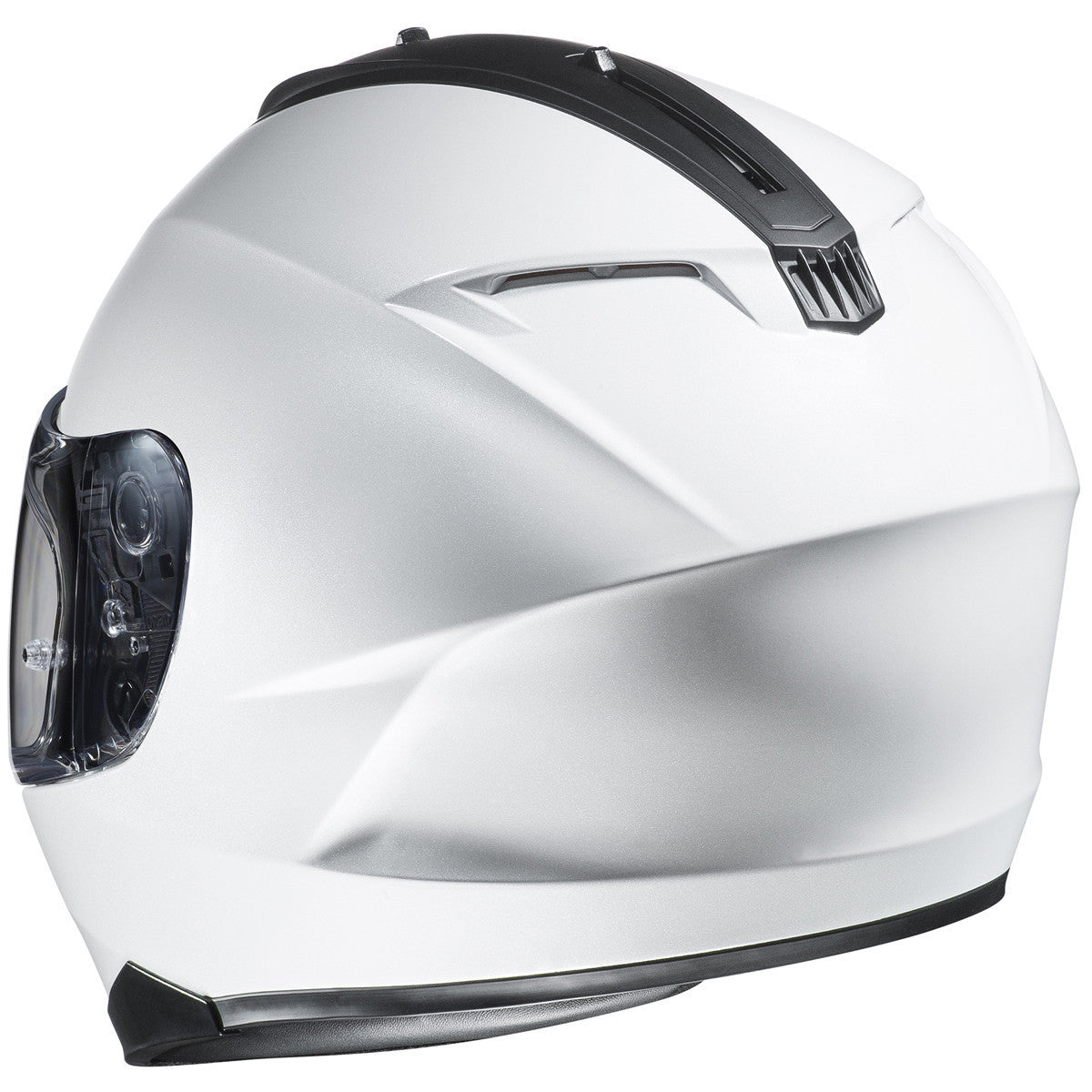 HJC C-70 Helmet  - White Back View