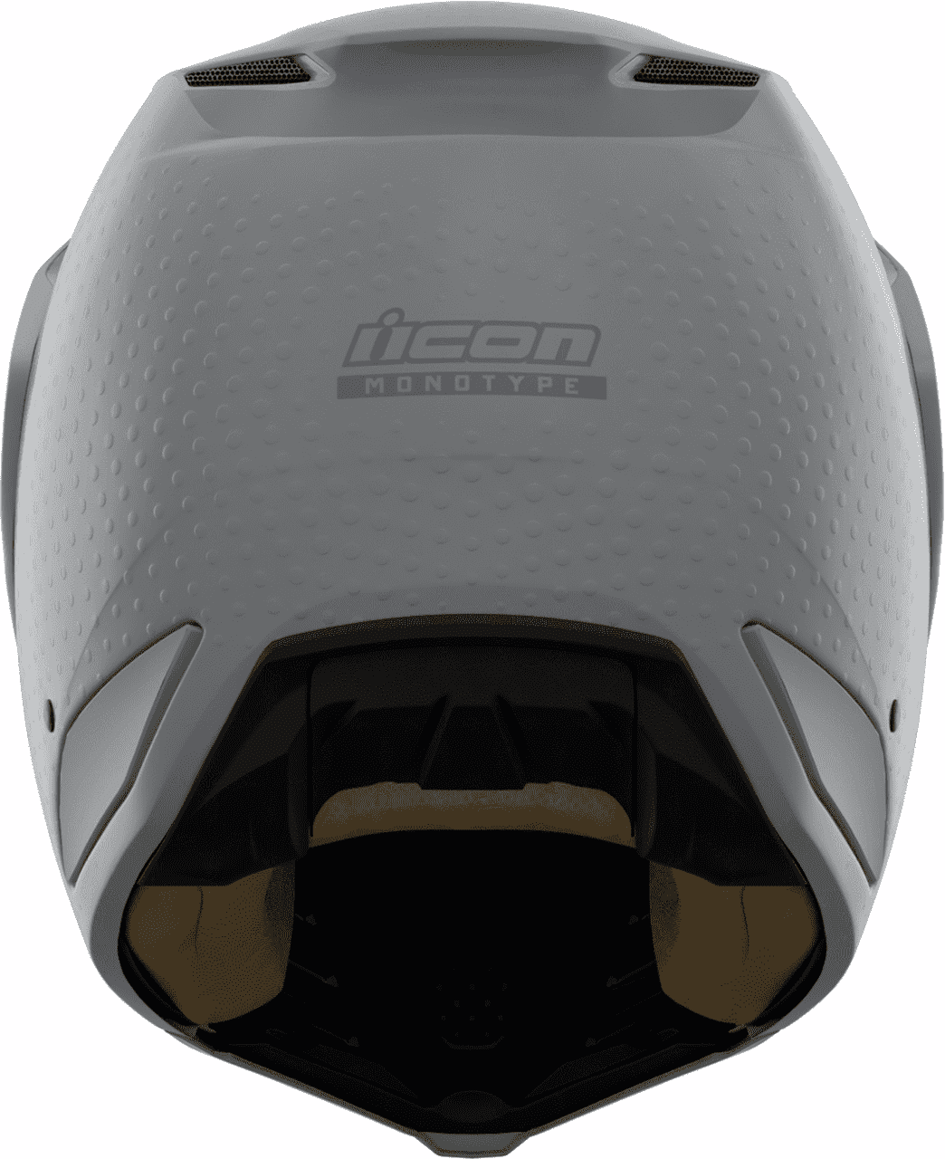 Icon-Elsinore-Monotype-Modular-Motorcycle-Helmet-Grey-back-view