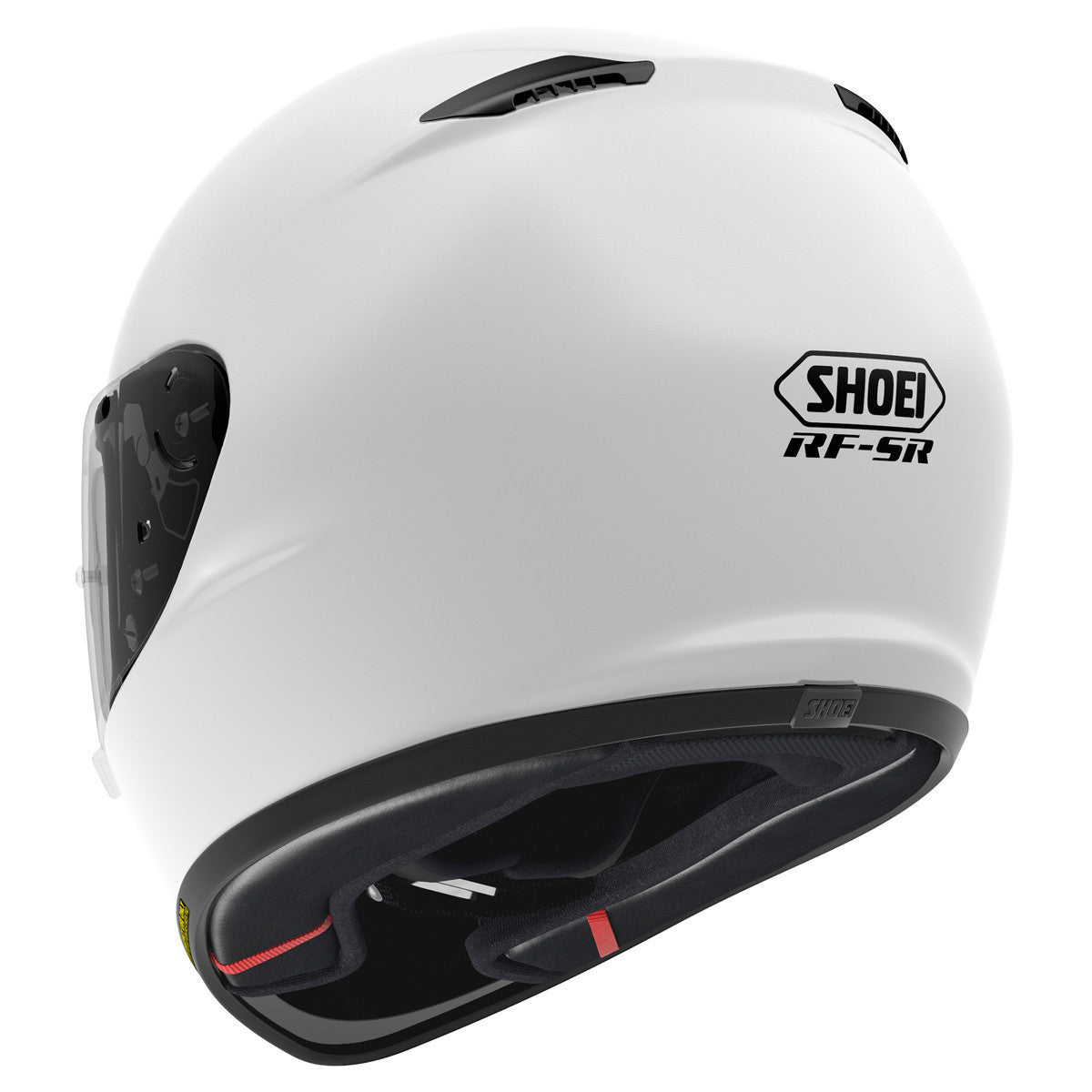 Shoei RF-SR Helmet - White - Back View