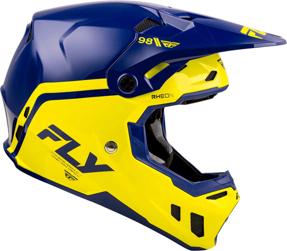 Fly-Racing-2025-Formula-CC-Objective-Off-Road-Motocross-Helmet-Navy-Yellow-side