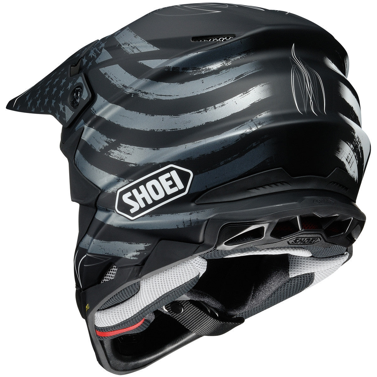 Shoei VFX-EVO Faithful Helmet - Rear View