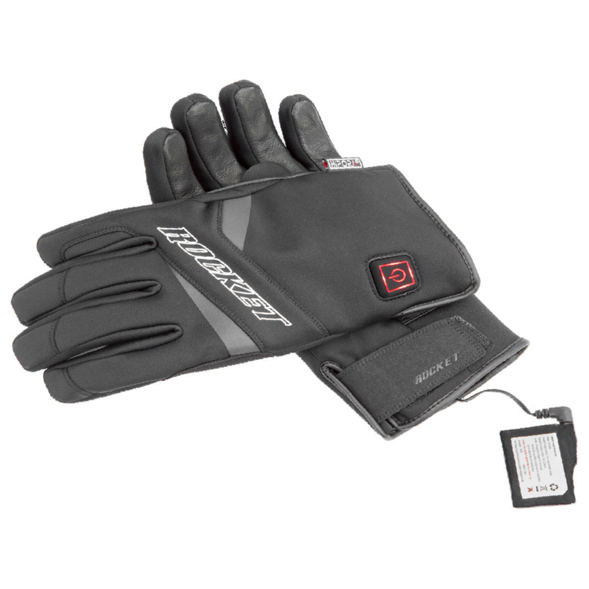 Joe Rocket Burner Heated Lite Mens Textile Motorcycle Gloves