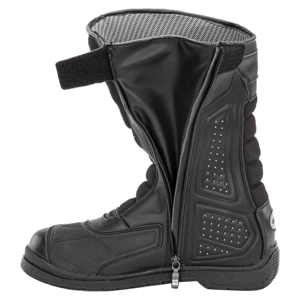 Joe Rocket Sonic X Mens Motorcycle Riding Boots - Side Zipper