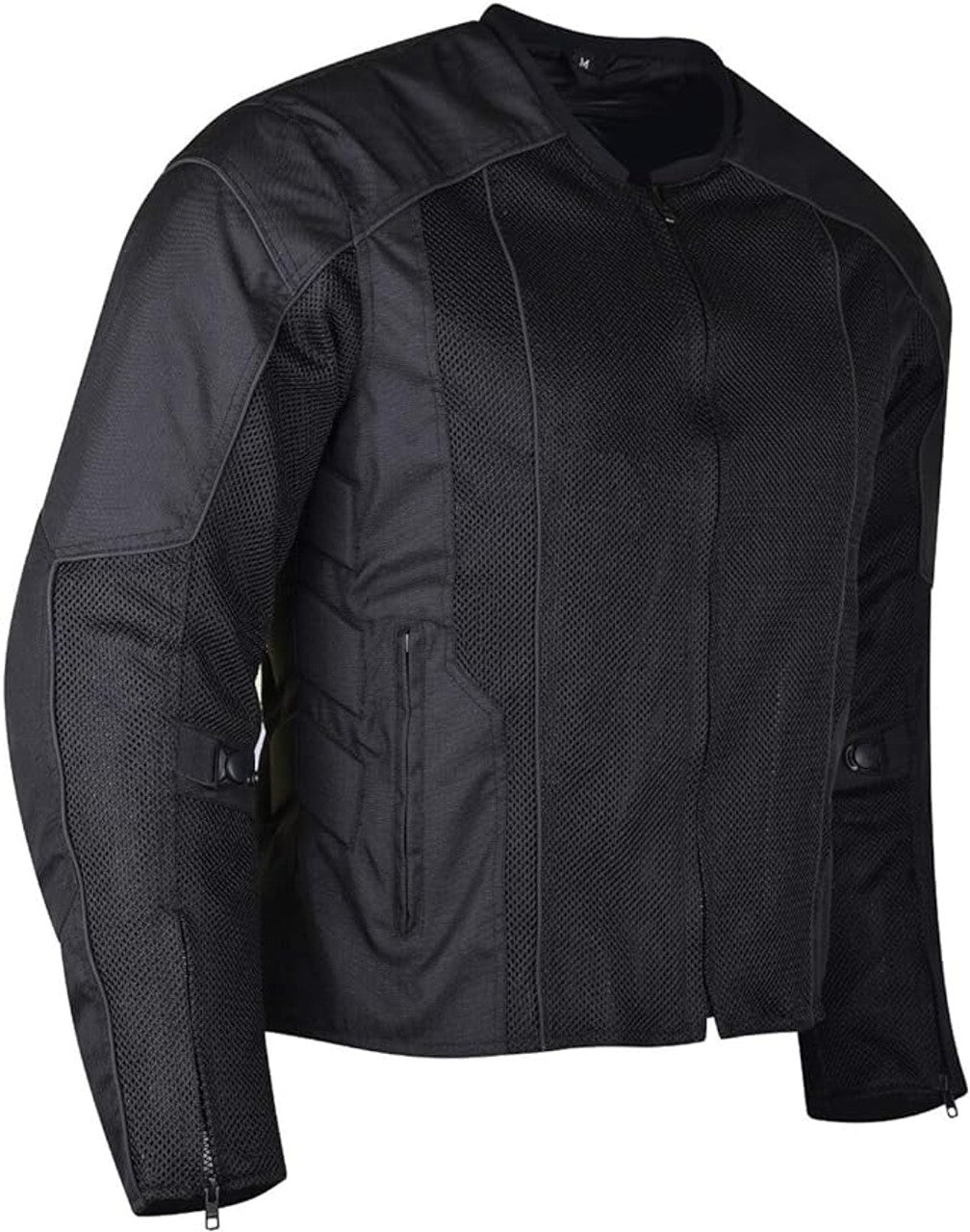 Vance Men's 3-Season Mesh/Textile CE Armor Motorcycle Jacket