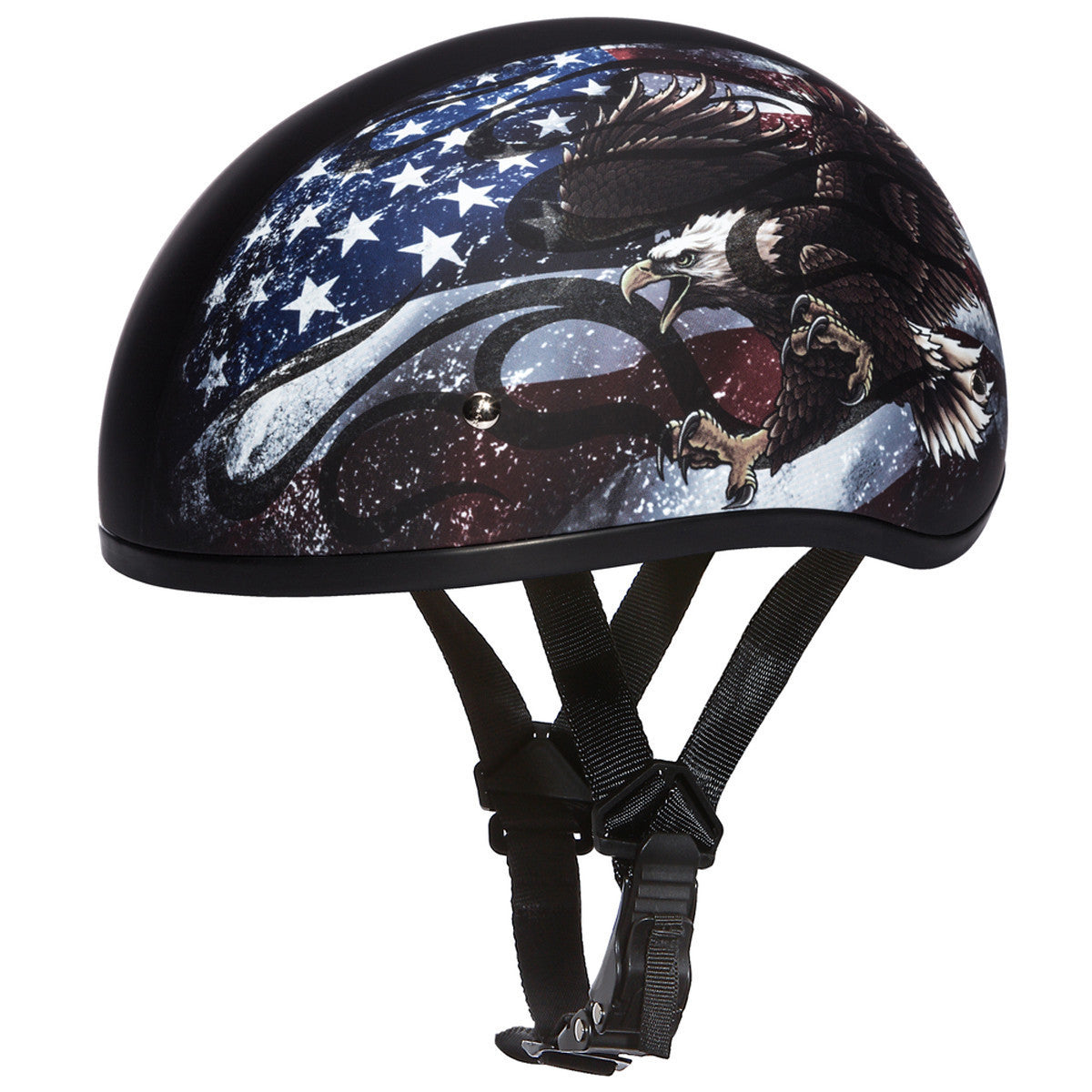 Daytona Skull Cap USA Half Helmet