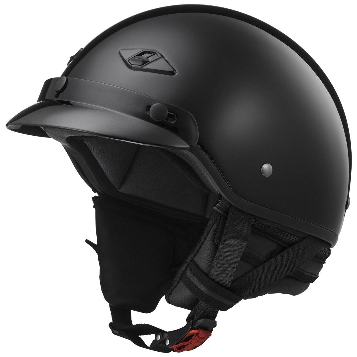 LS2 Bagger Half Helmet - Gloss Black