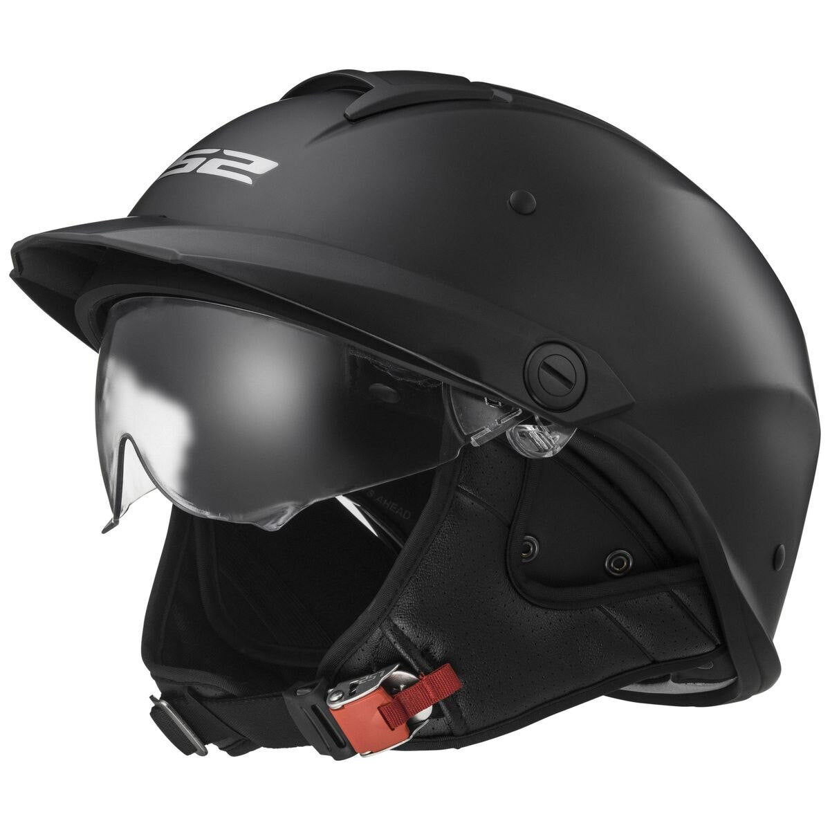 LS2 Rebellion Helmet - Matte Black