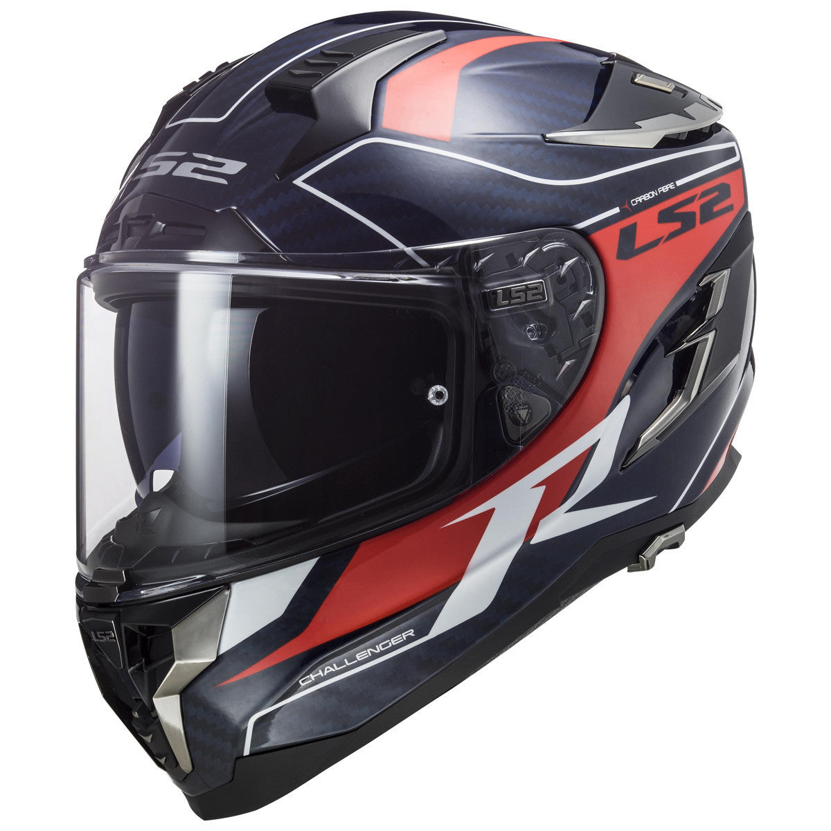 LS2 Challenger Carbon Carver Helmet