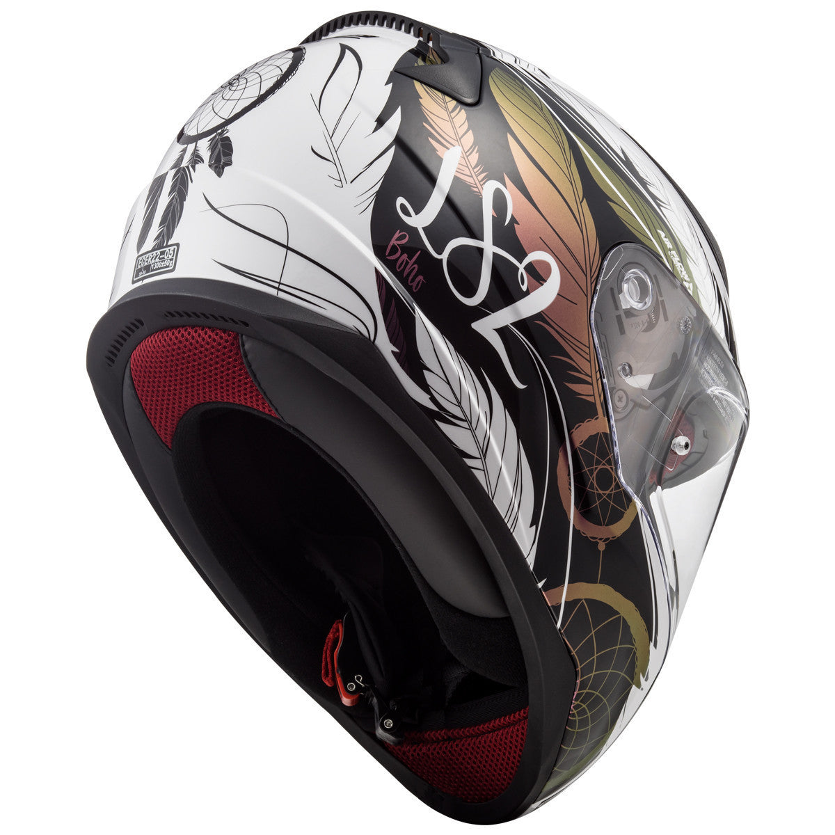 LS2 Rapid Dream Catcher Helmet - Detail View