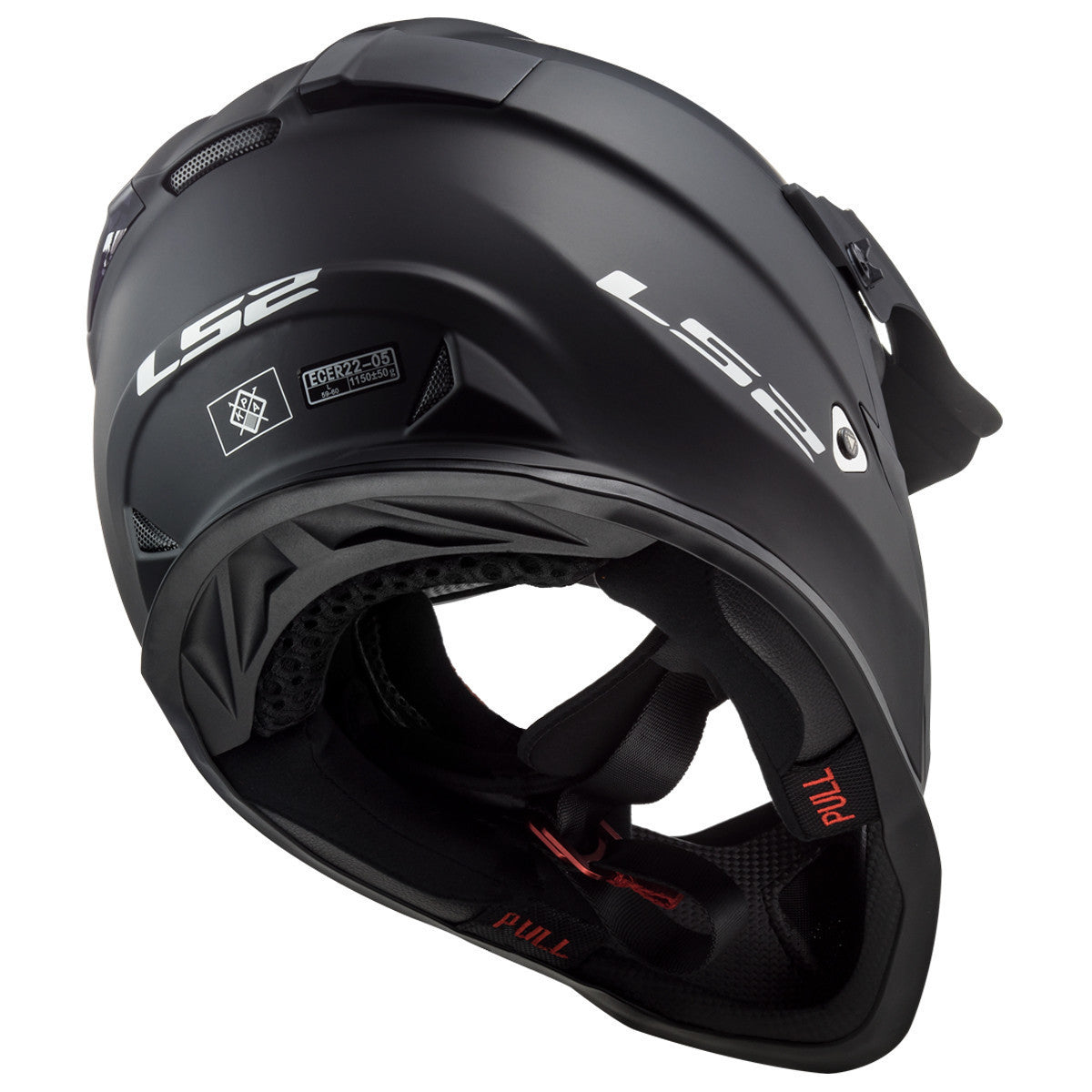 LS2 Blaze Helmet - Black Inner View