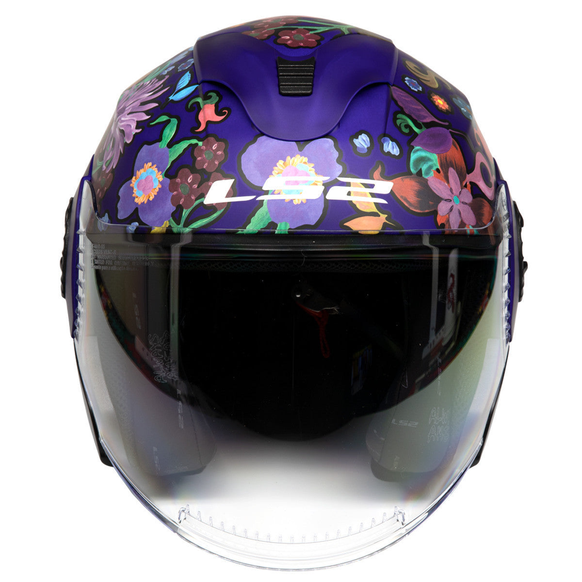 LS2 Verso Flora Brazil Helmet - Front View