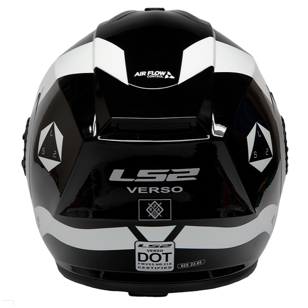 LS2 Verso Rave Helmet - Back View