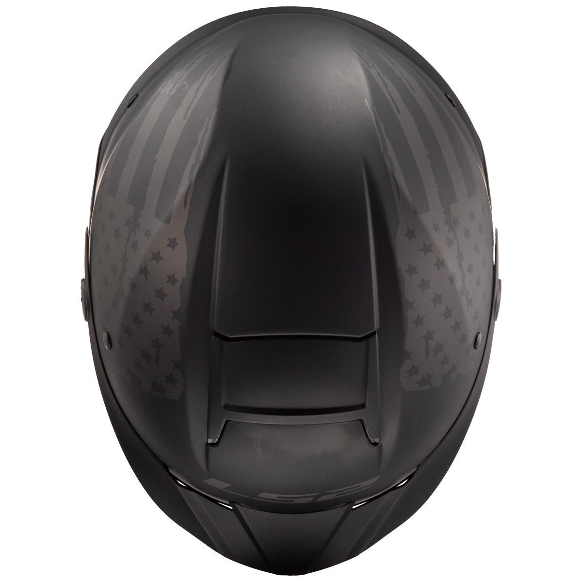 LS2 Rebellion 1812 Half Helmet - Top View