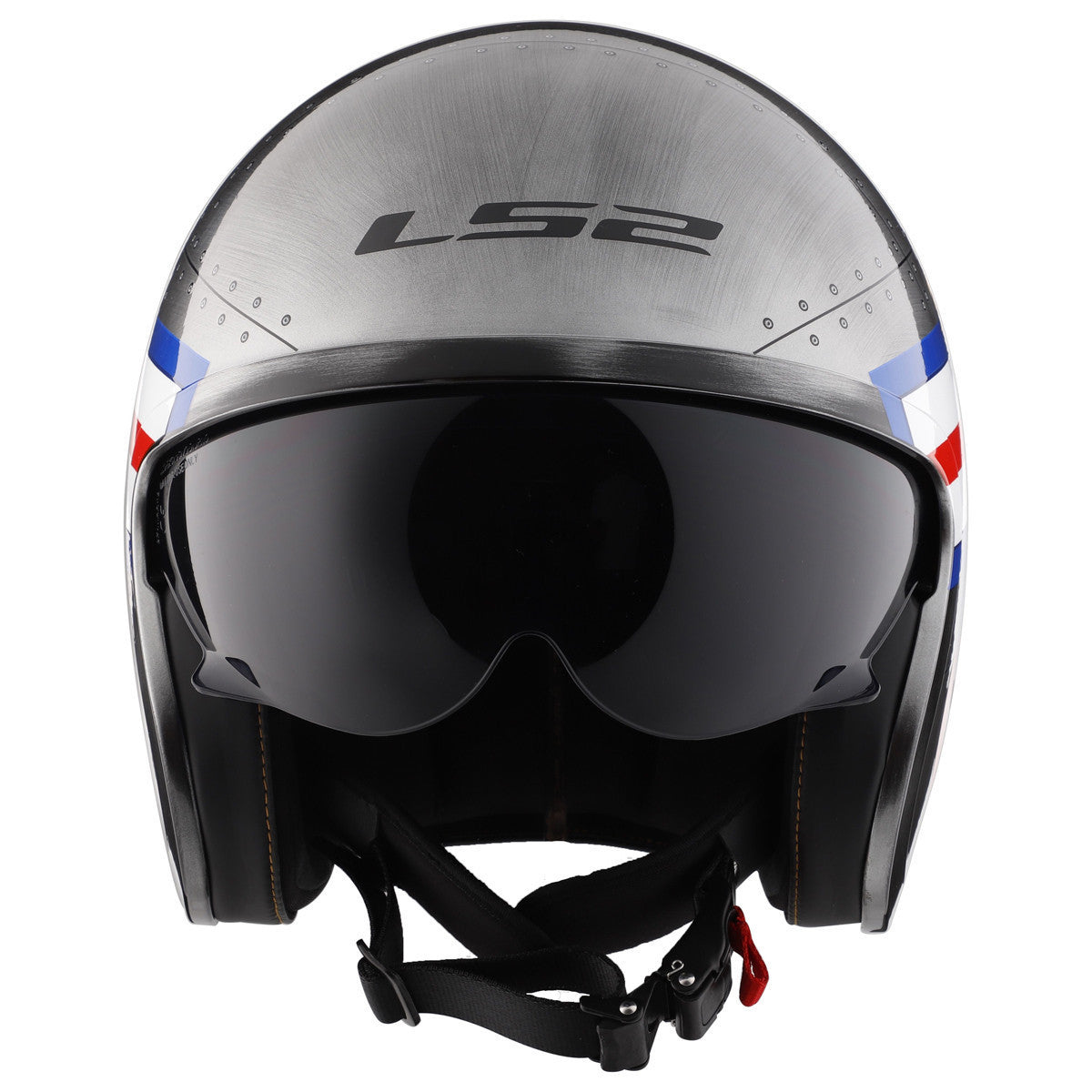 LS2 Spitfire Bomb Rider Helmet - Front View